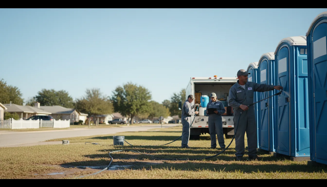 Long-Term Portable Toilet Rental in Bringhurst, IN near me